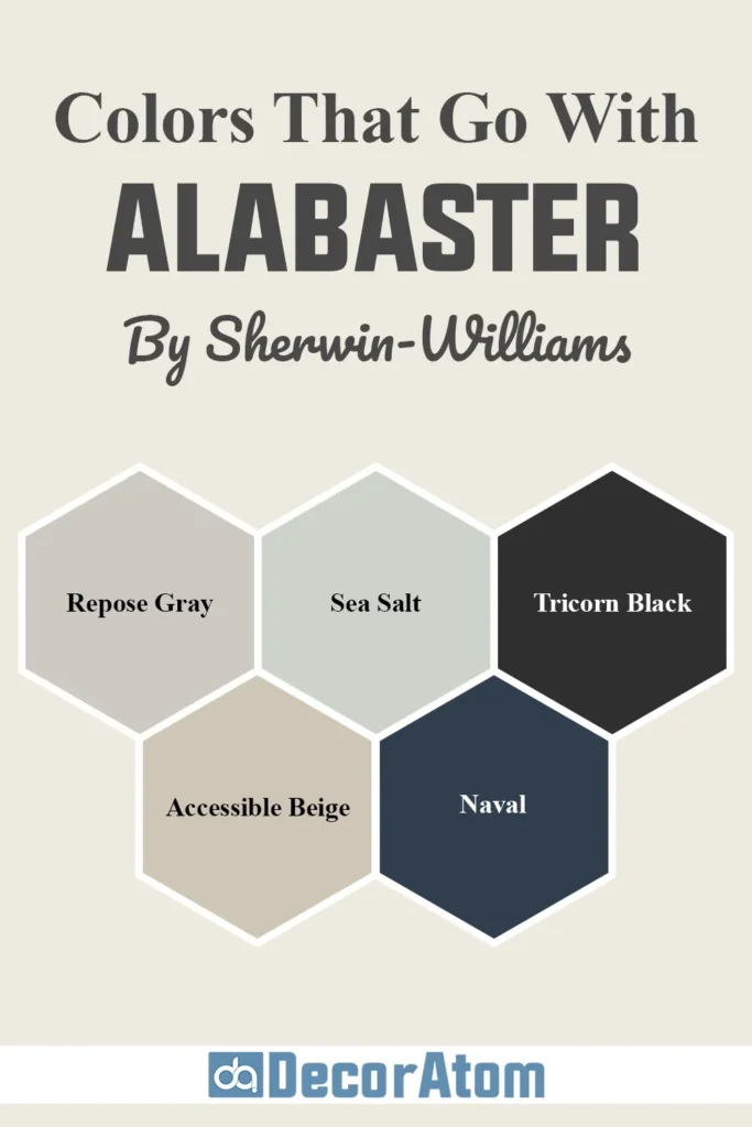 Colors That Go With Sherwin Williams Alabaster SW 7008