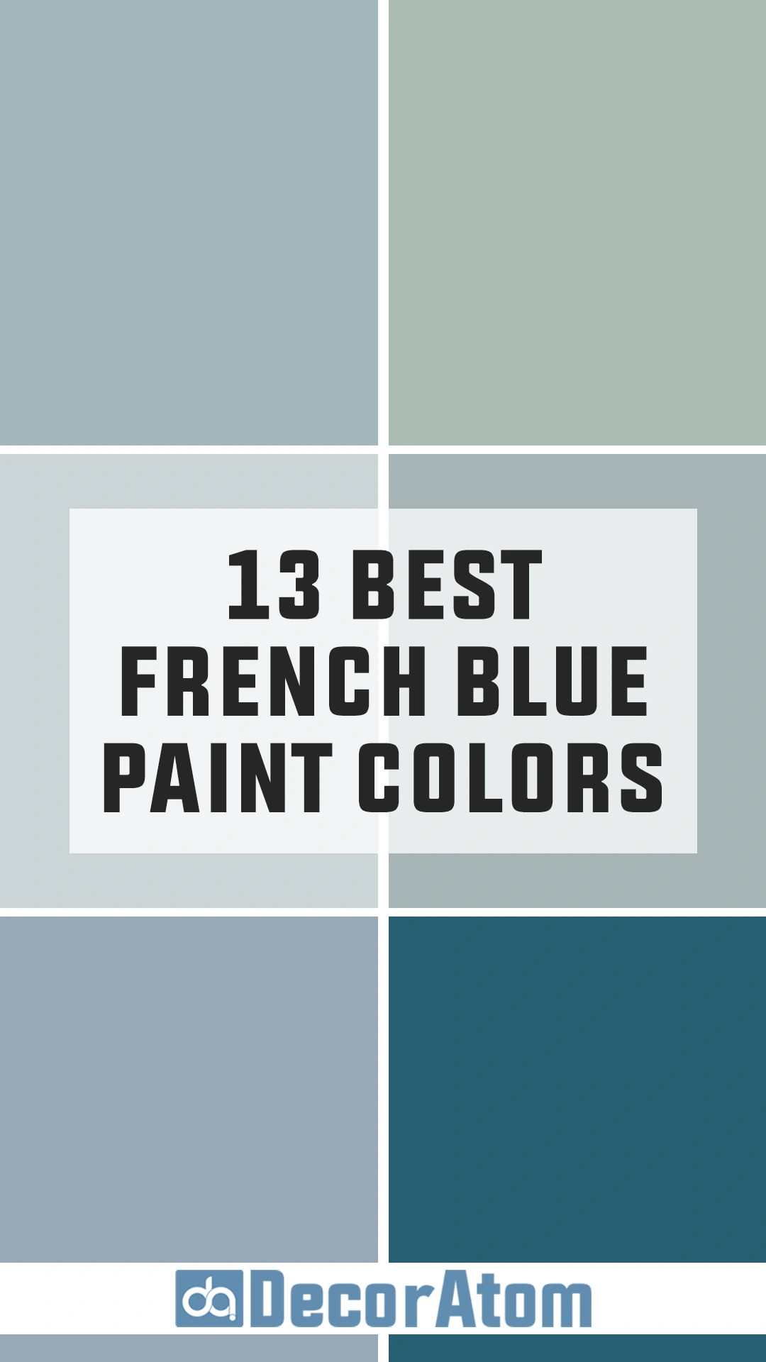 French Blue Paint Colors