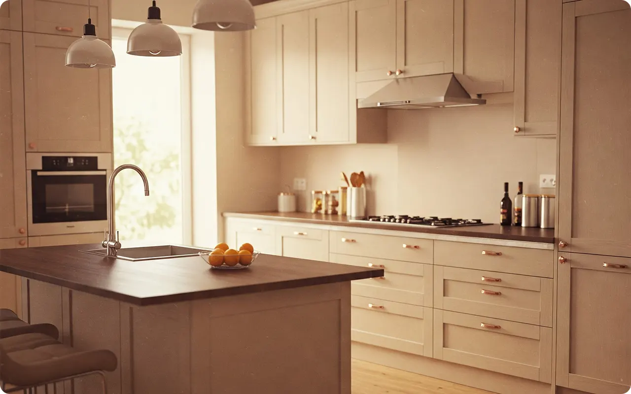 Beige Kitchen Cabinet Colors