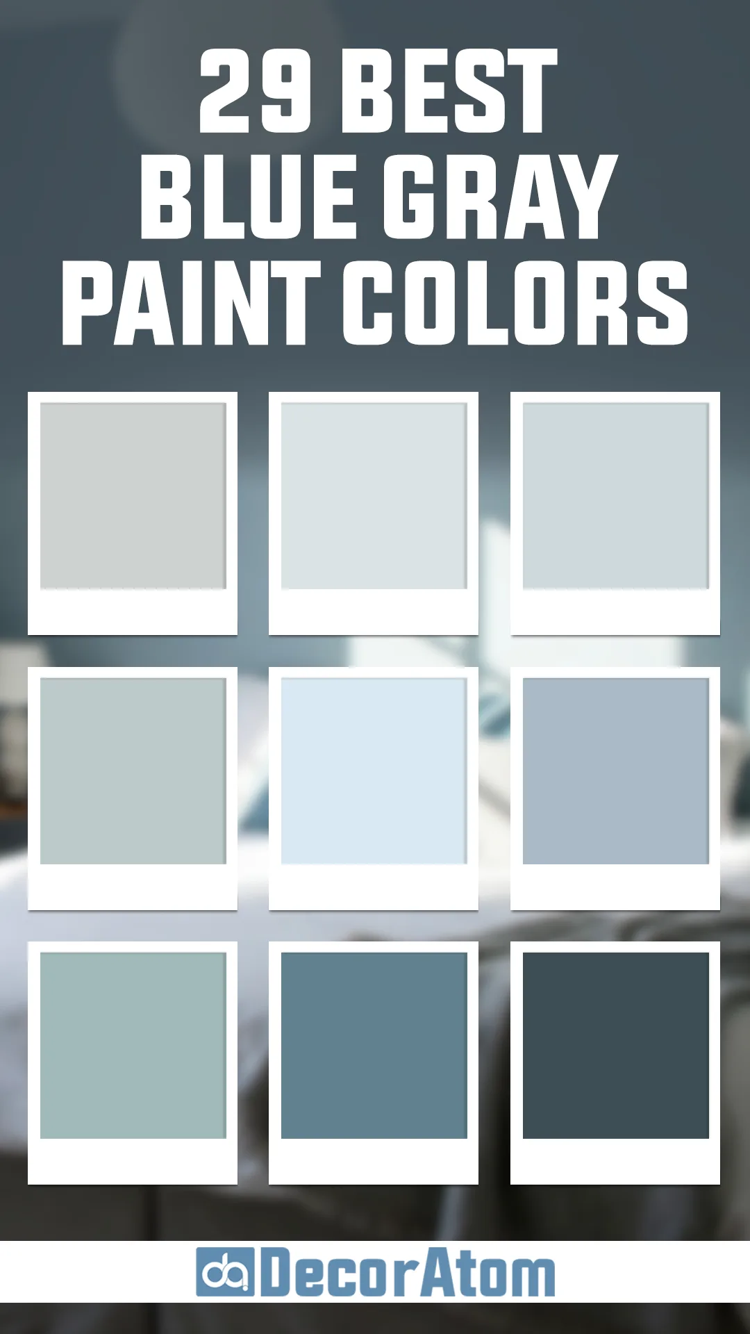 Best Blue Gray Paint Colors