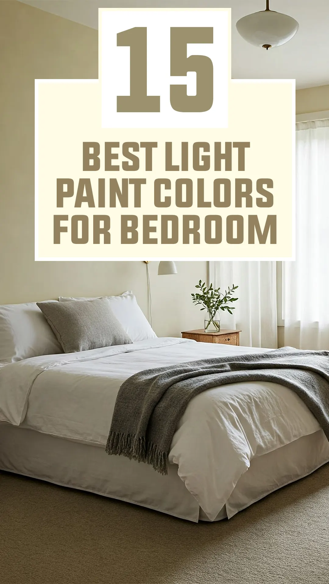 Best Light Paint Colors for Bedroom
