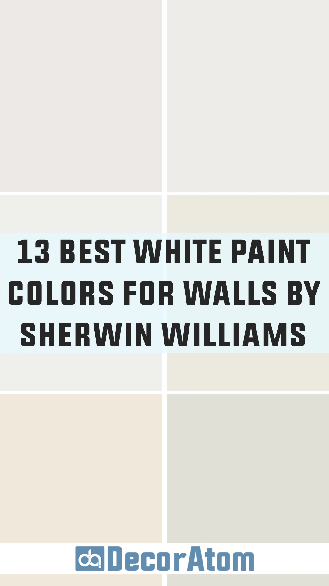 Best White Paint Colors For Walls By Sherwin Williams