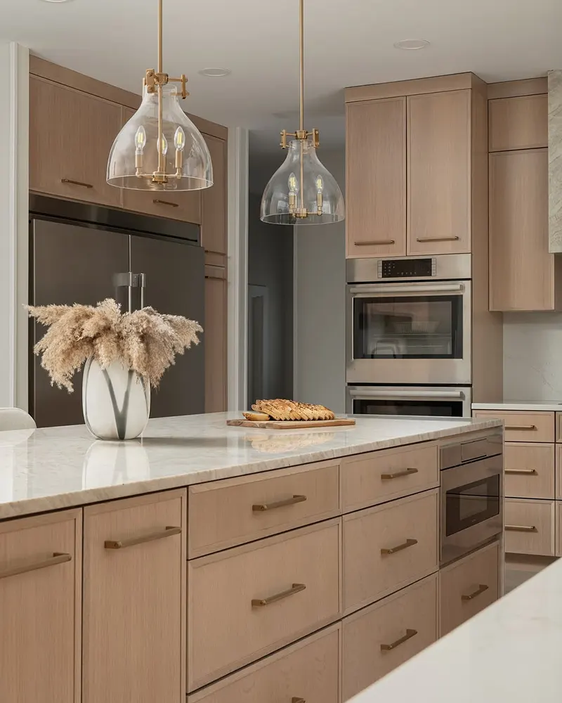 Brown Kitchen Cabinet