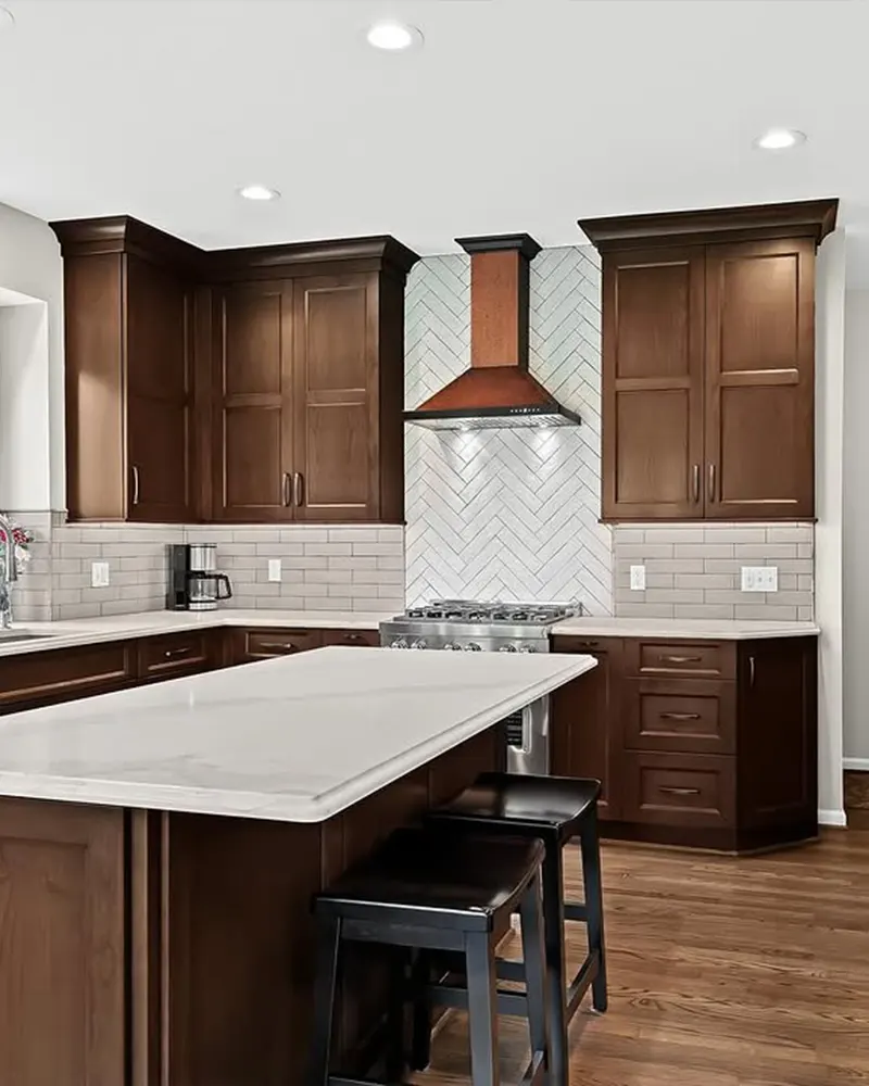 Brown Kitchen Cabinet