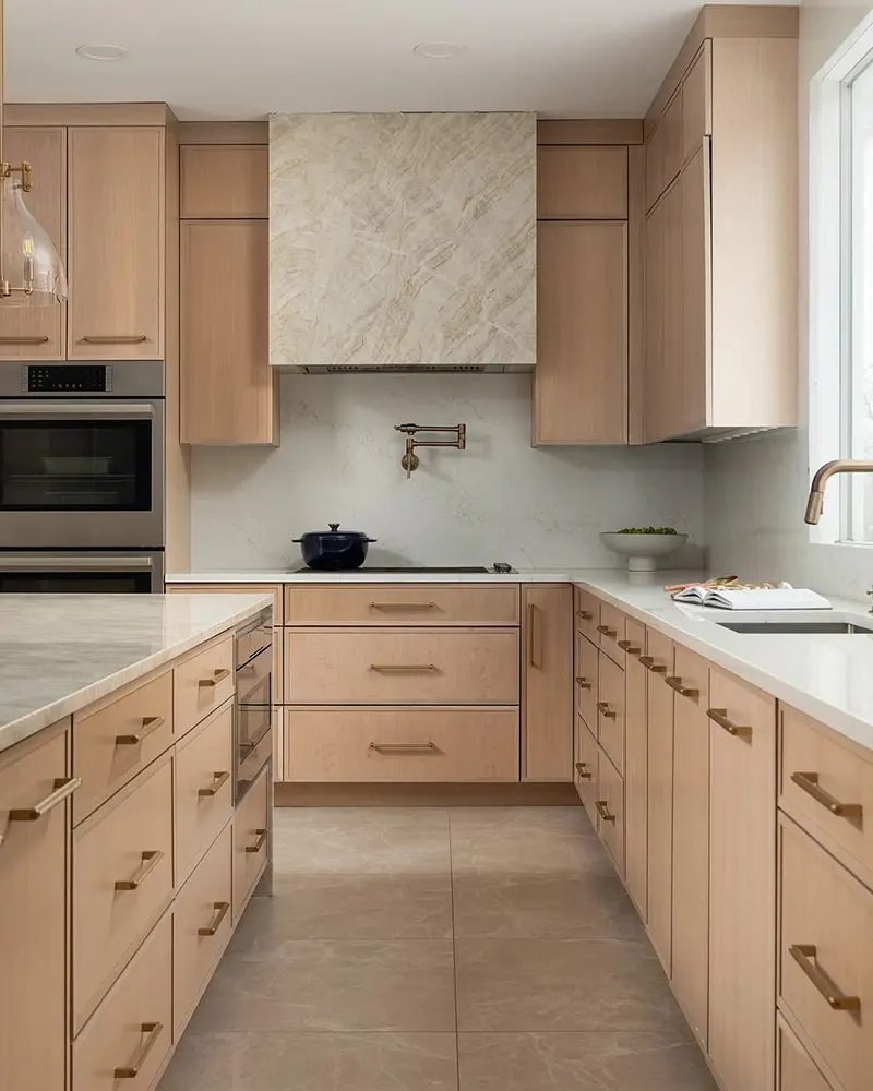 Brown Kitchen Cabinet