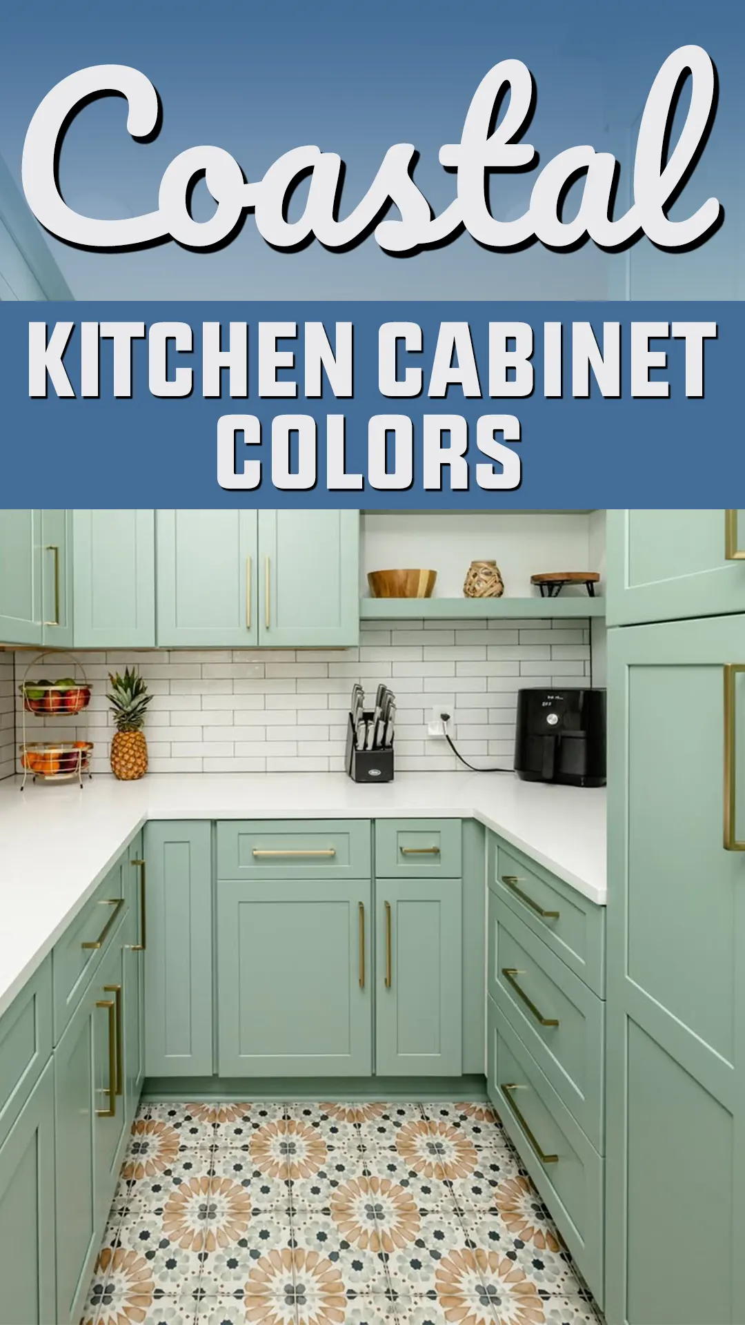 Coastal Kitchen Cabinet Colors