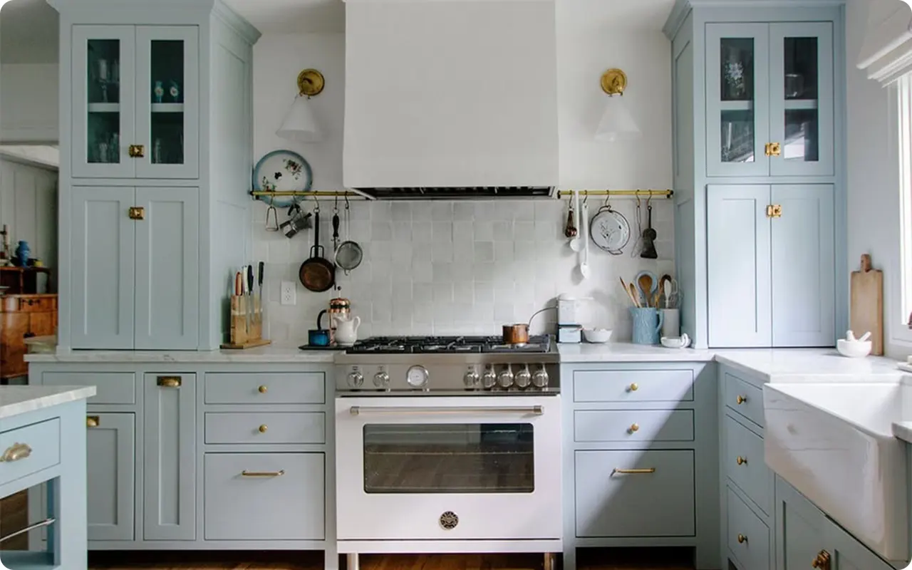 Coastal Kitchen Cabinet Colors