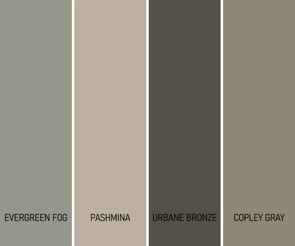 Earthy & Warm Colors for Kitchen Cabinets