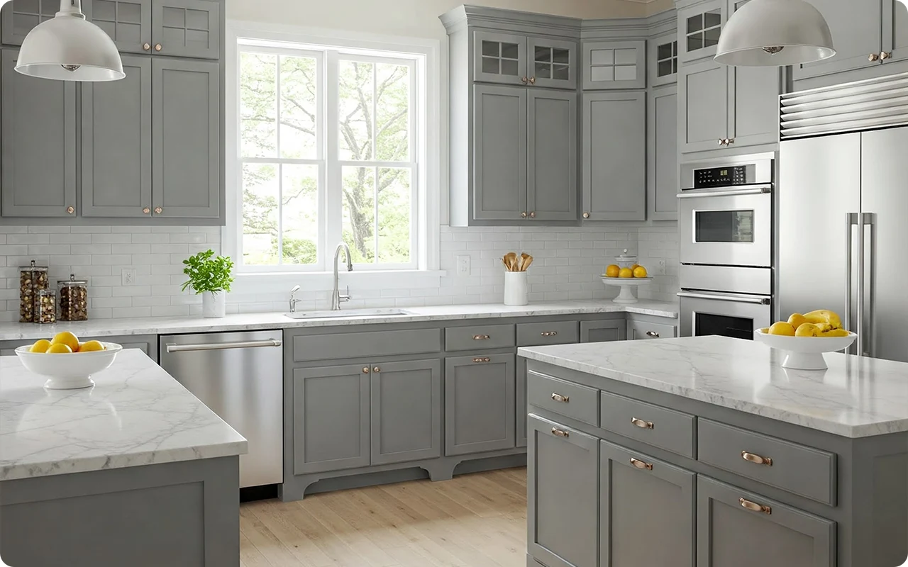 Gray Kitchen Cabinet Colors