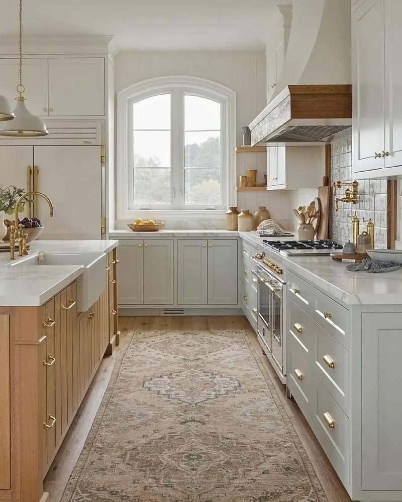 Greige Kitchen Cabinet