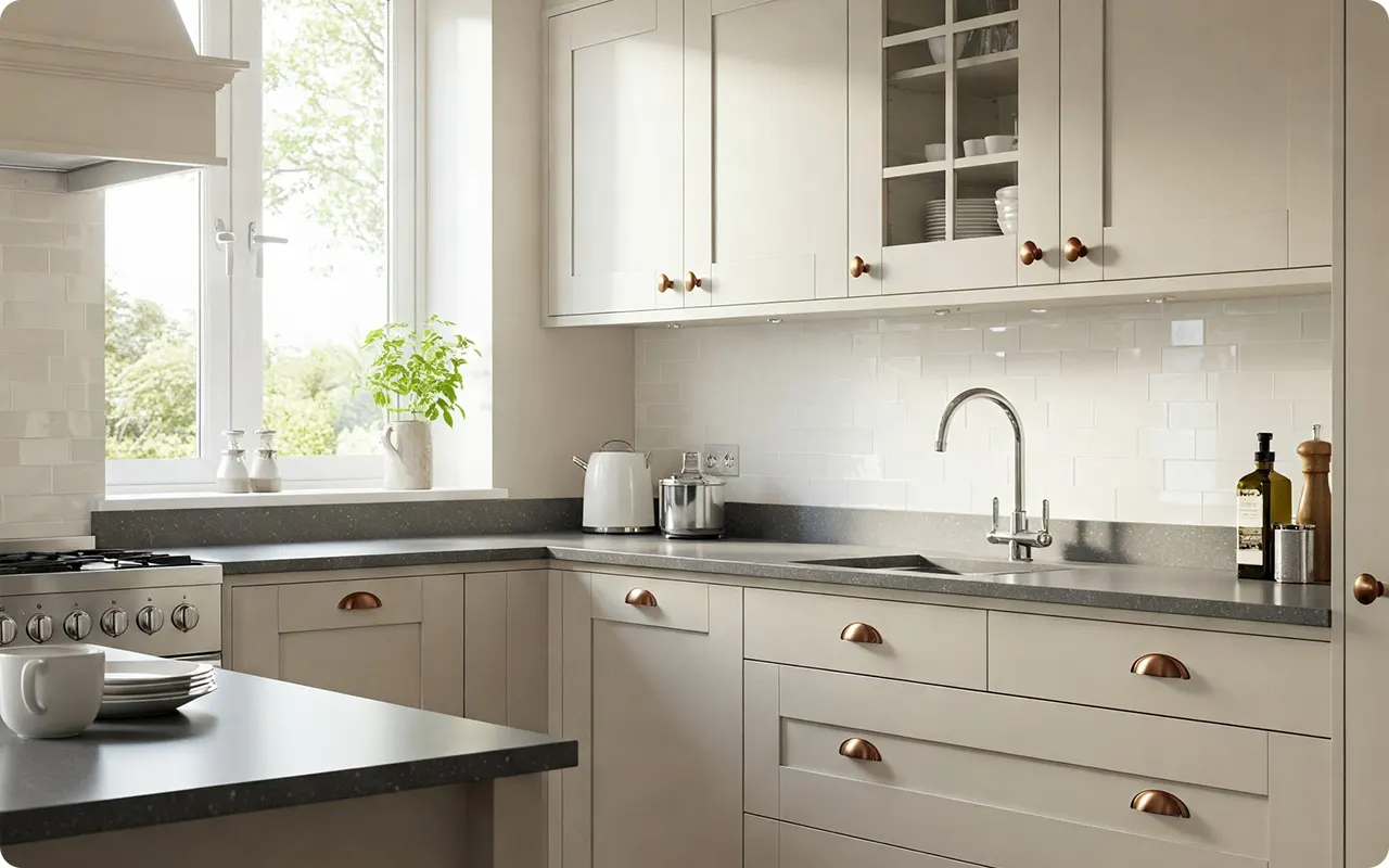 Neutral Kitchen Cabinet Colors
