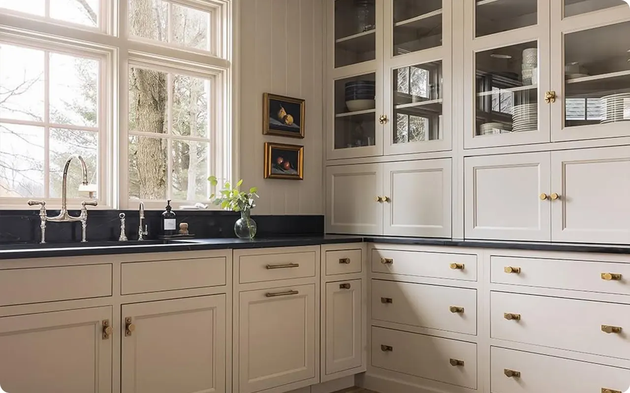 Taupe Kitchen Cabinet Colors