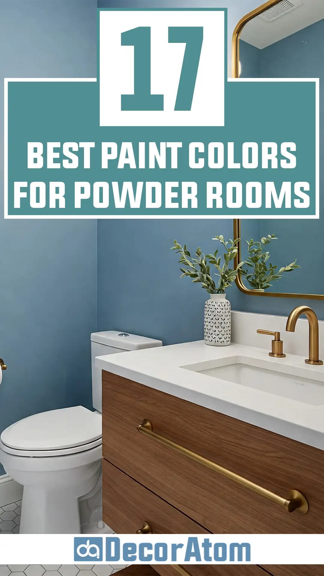 Best Paint Colors For Powder Rooms