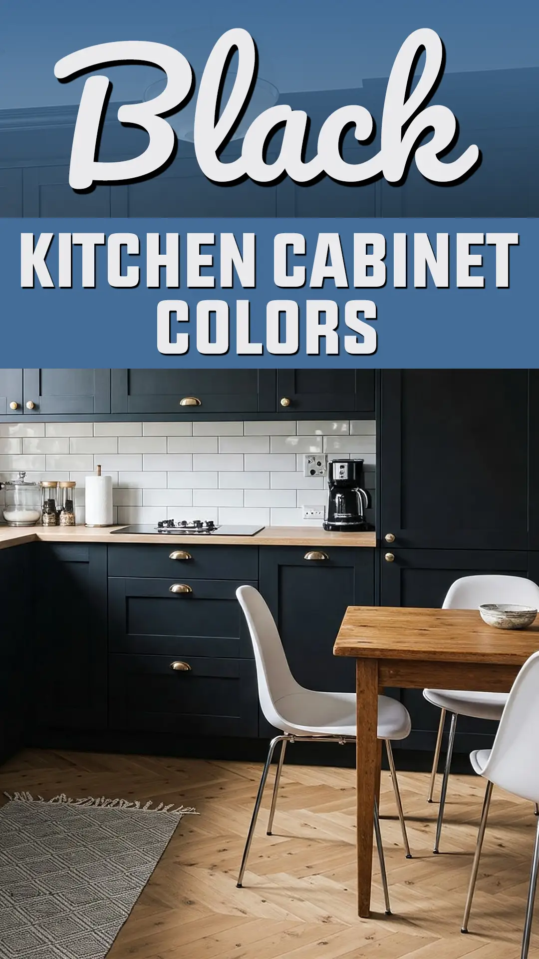 Black Kitchen Cabinet Colors