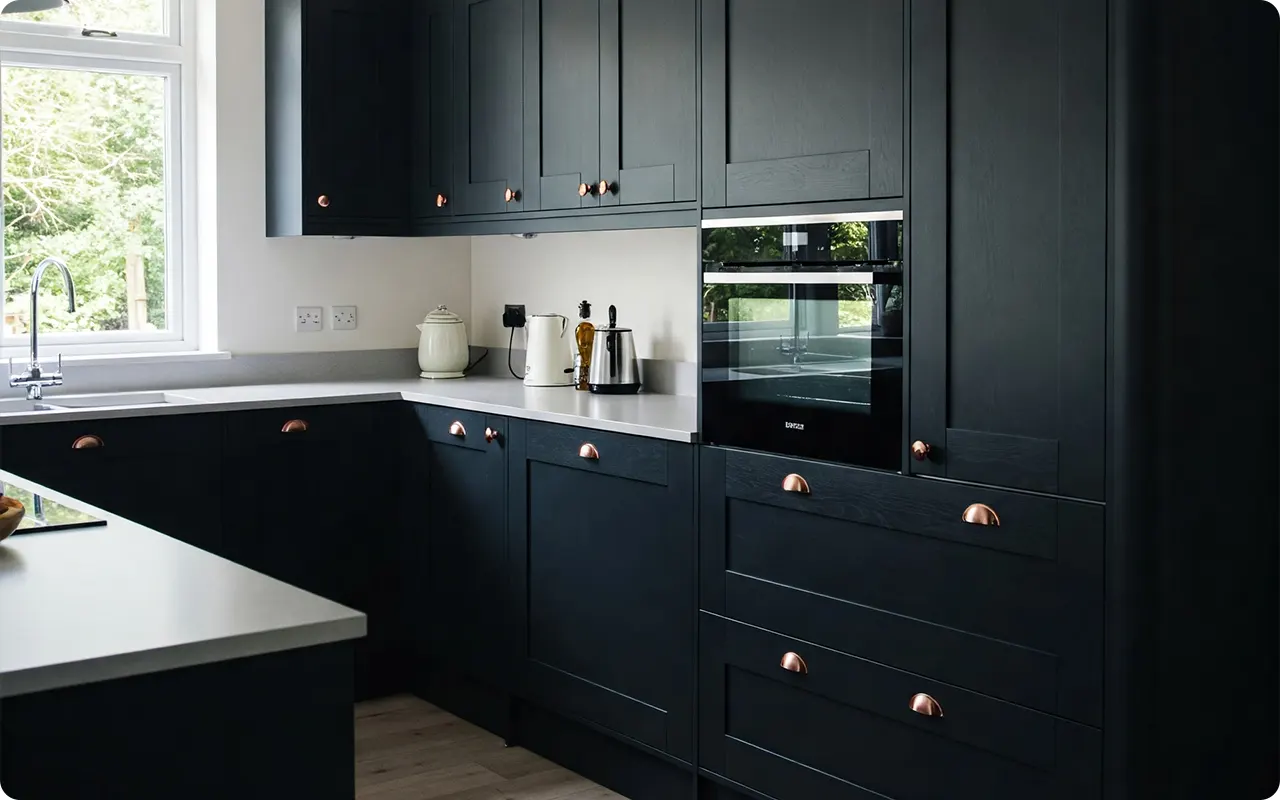 Black Kitchen Cabinet Colors
