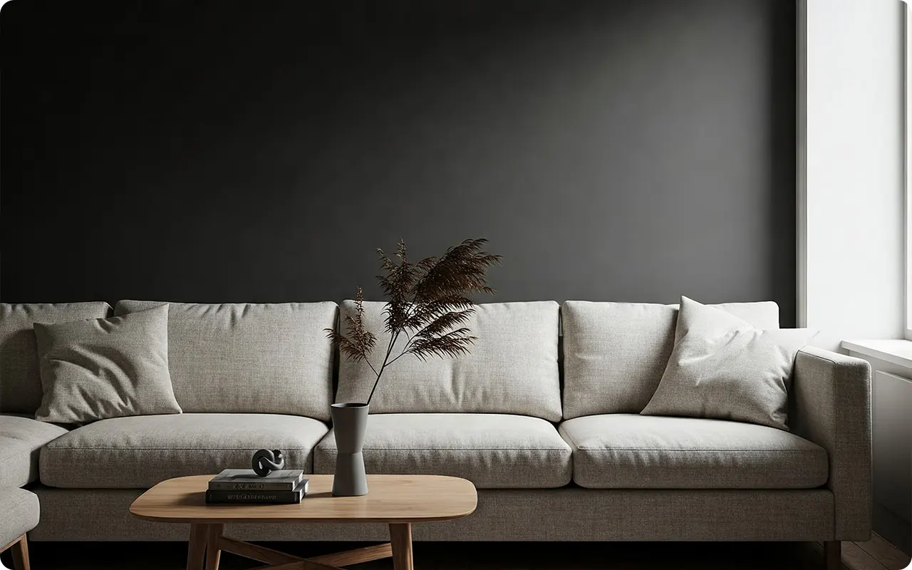 Black Paint Colors for Living Room