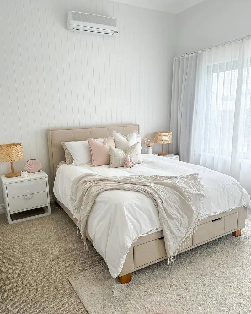 Muted Gray Bedroom