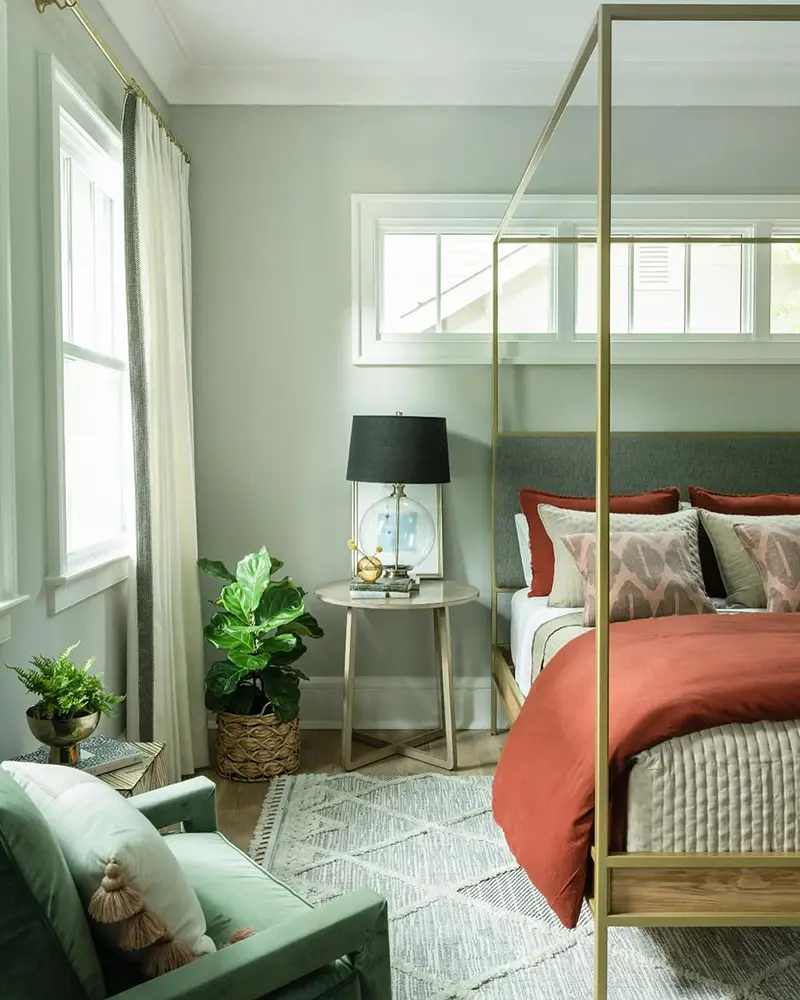 Soft Green Bedroom