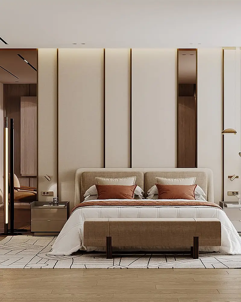 Warm Neutral Bedroom