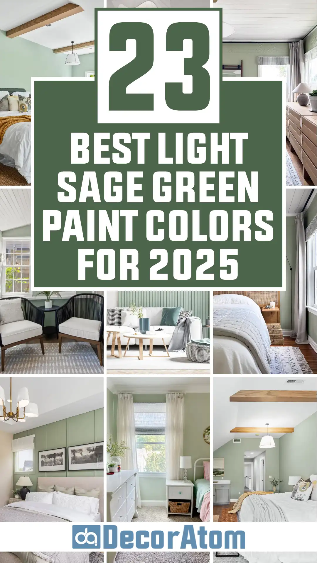 Best Light Sage Green Paint Colors