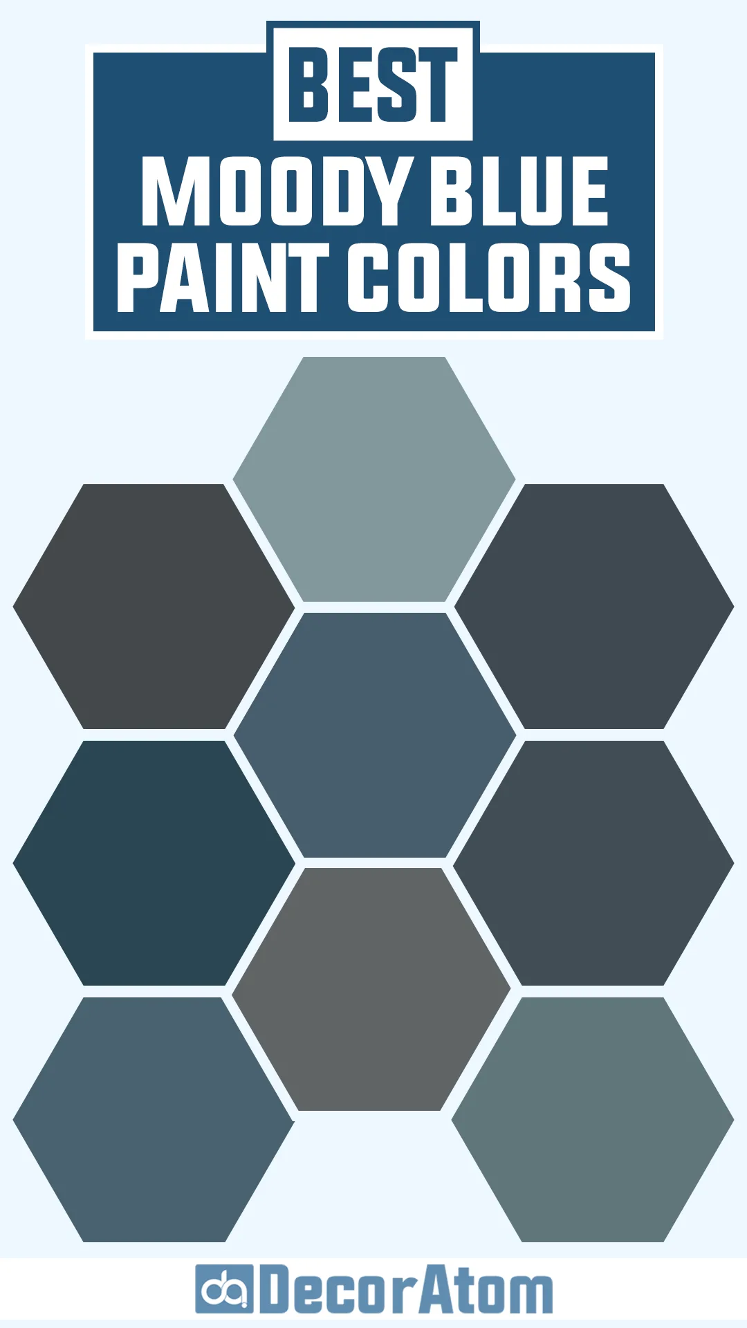 Best Moody Blue Paint Colors
