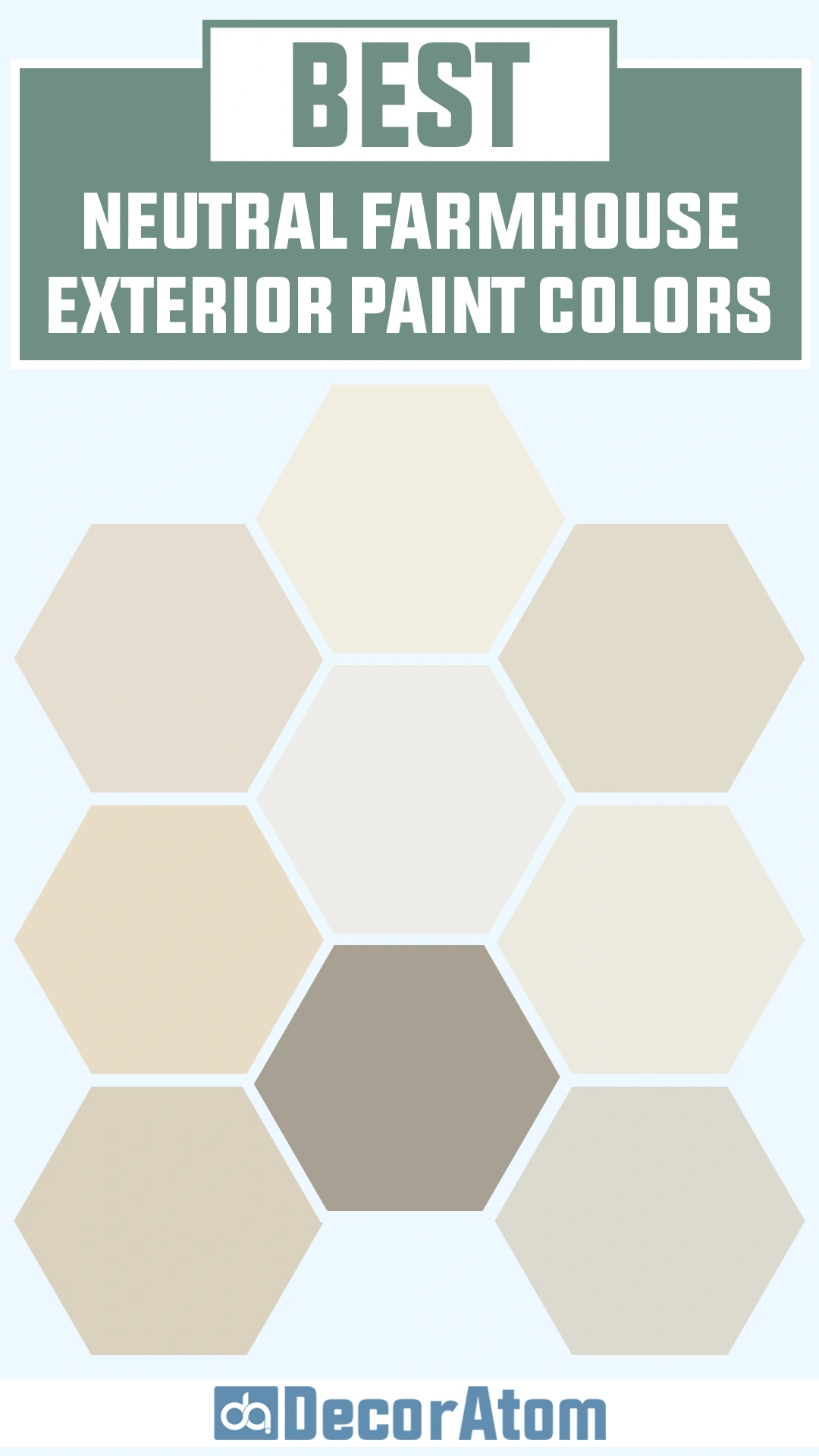 Best Neutral Farmhouse Exterior Paint Colors