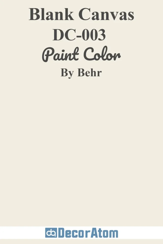 Blank Canvas