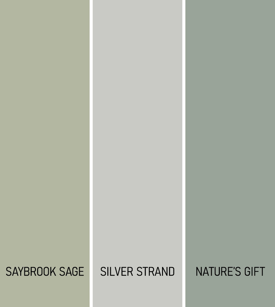 Green Gray Paint Colors for Small Bathrooms Without Windows