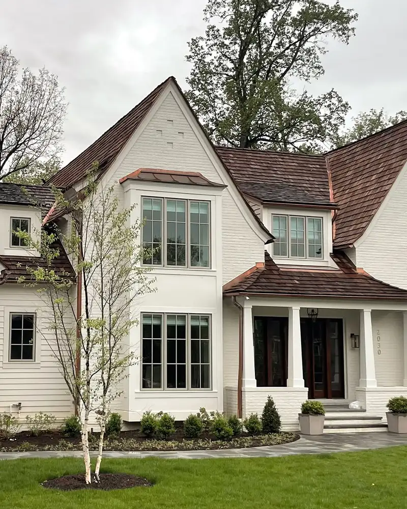 Neutral Farmhouse Exterior
