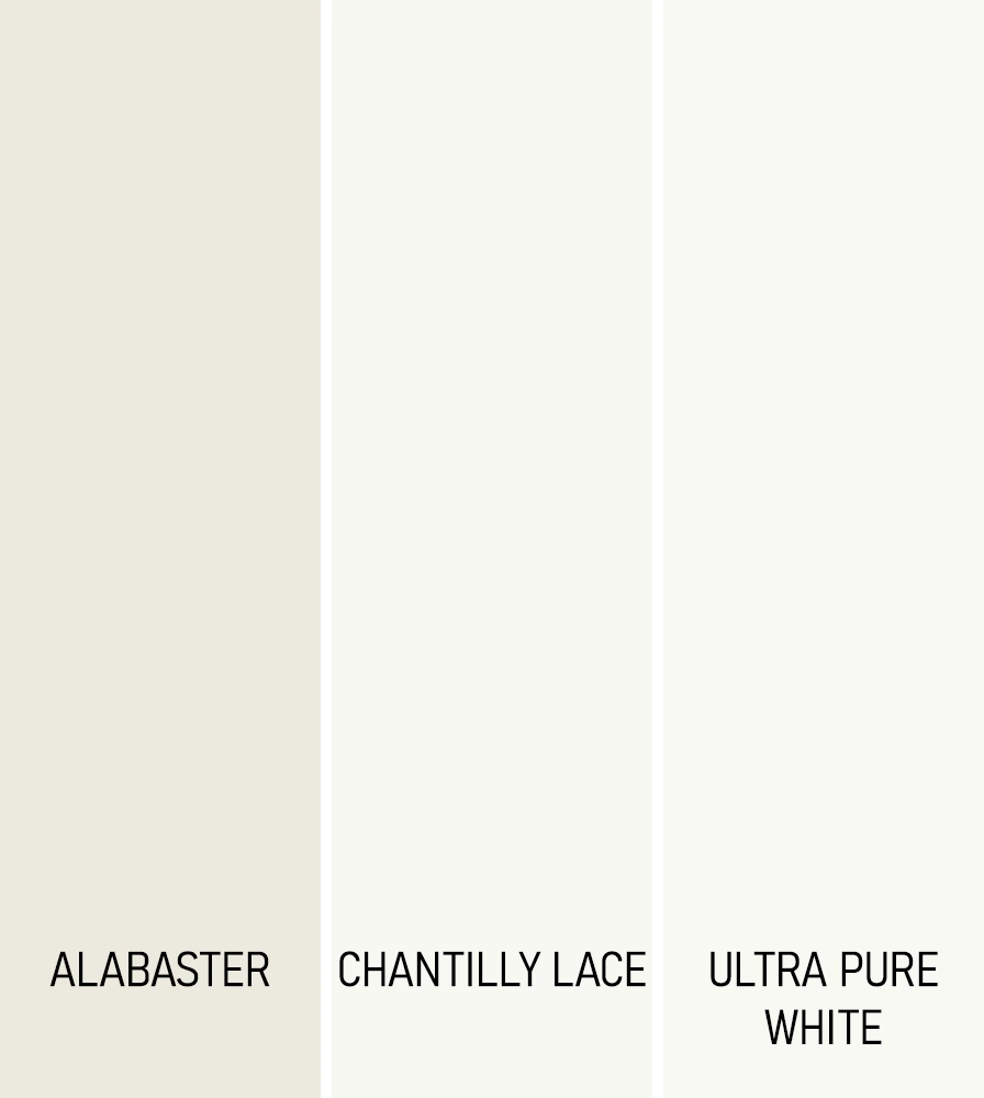 White Paint Colors for Small Bathrooms Without Windows