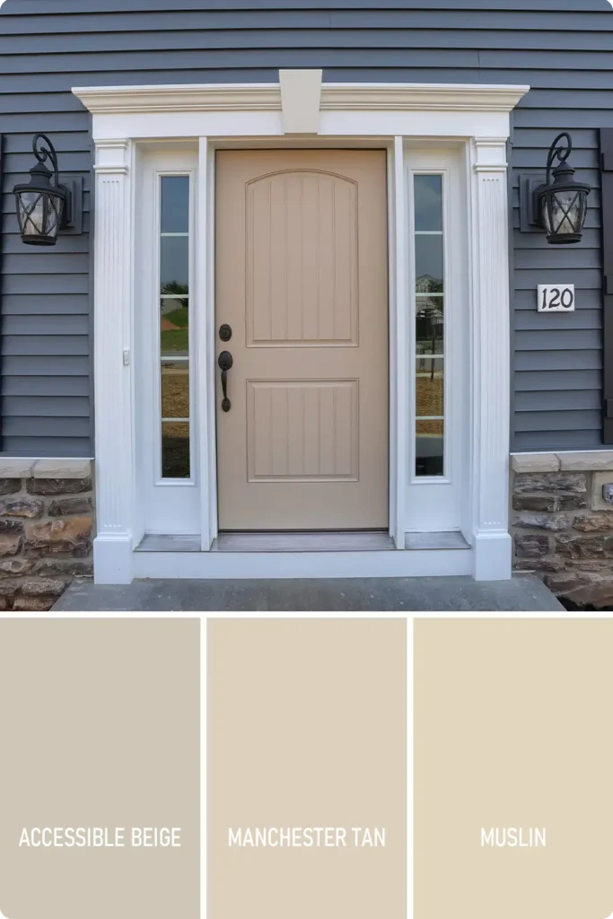 Beige Door