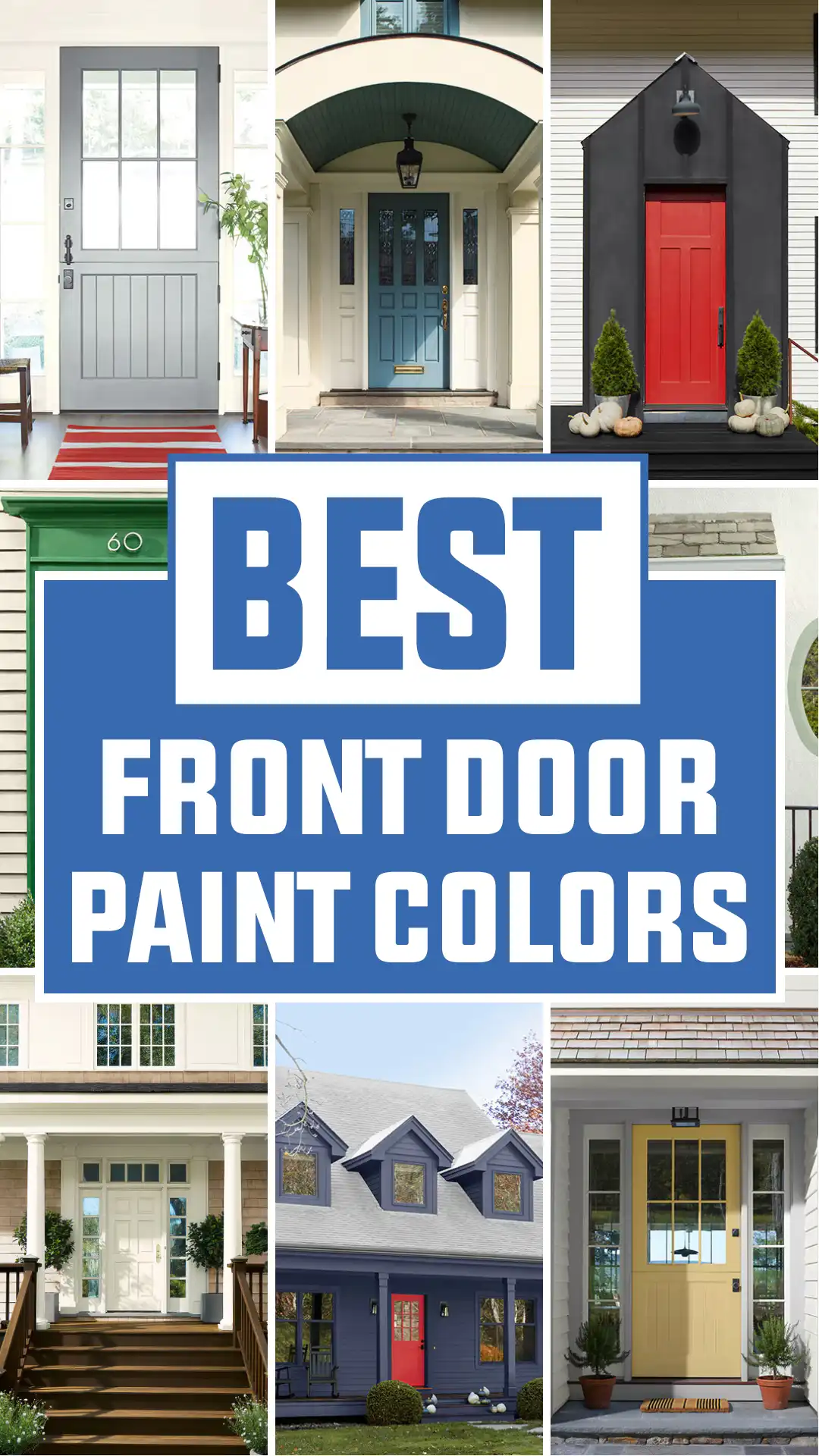 Best Front Door Colors