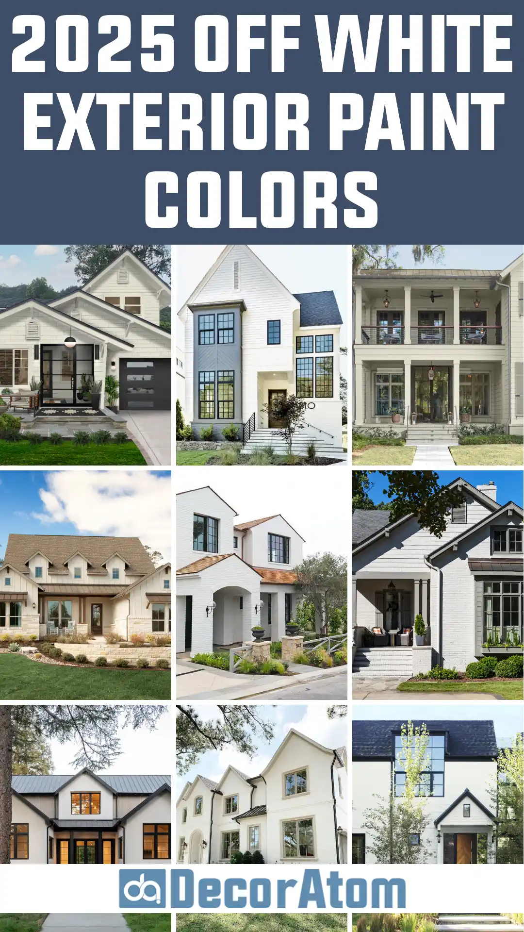 Best Off White Exterior Paint Colors