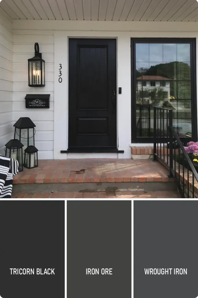 Black Front Door