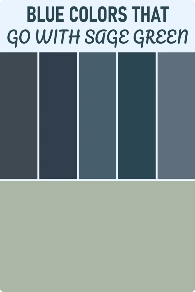 Blue Colors That Go With Sage Green