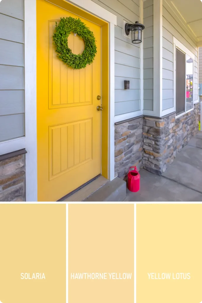 Bright Yellow Door