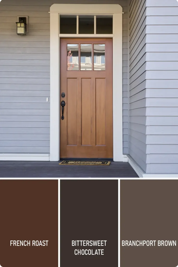 Brown Door 