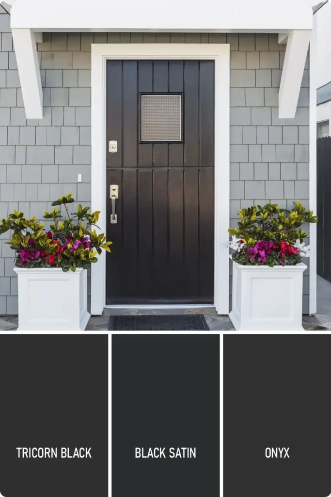 Classic Black Door