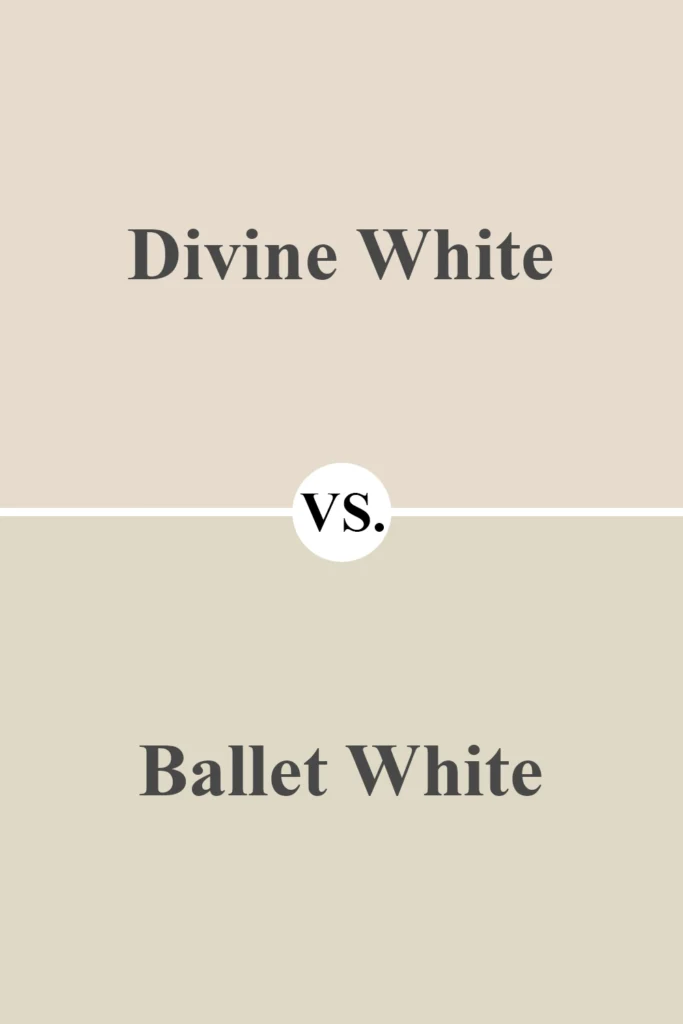 Divine White VS Ballet White
