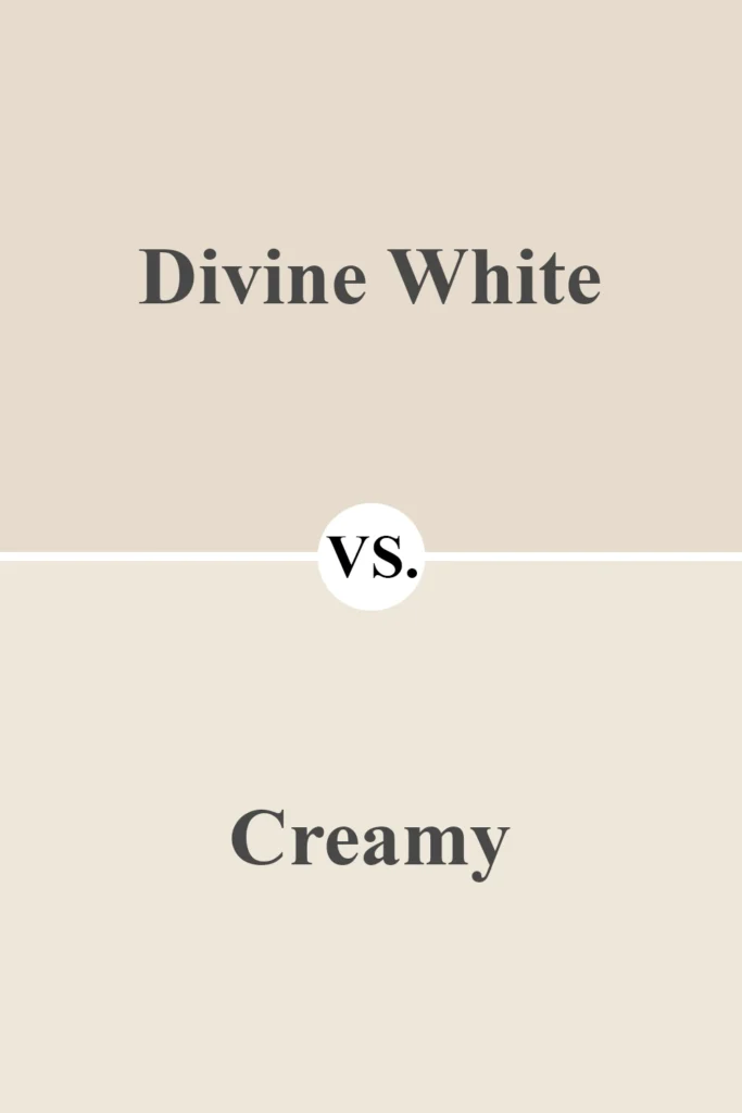 Divine White VS Creamy