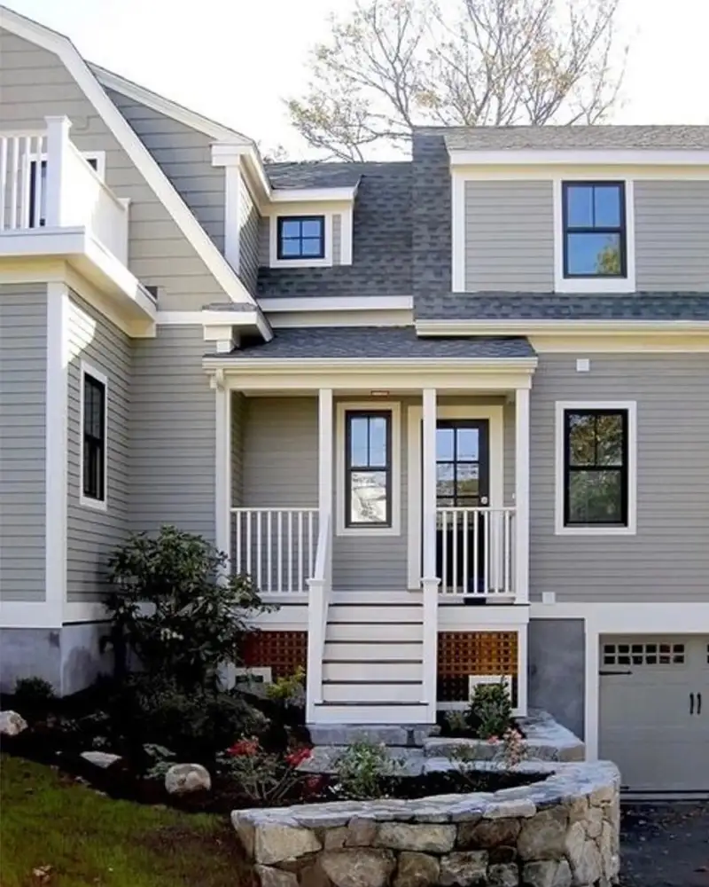 Gray Color House