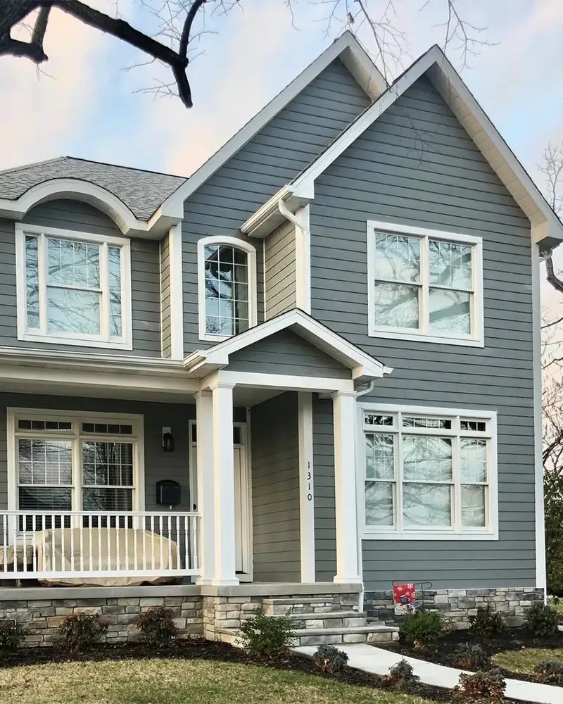 Gray Color House