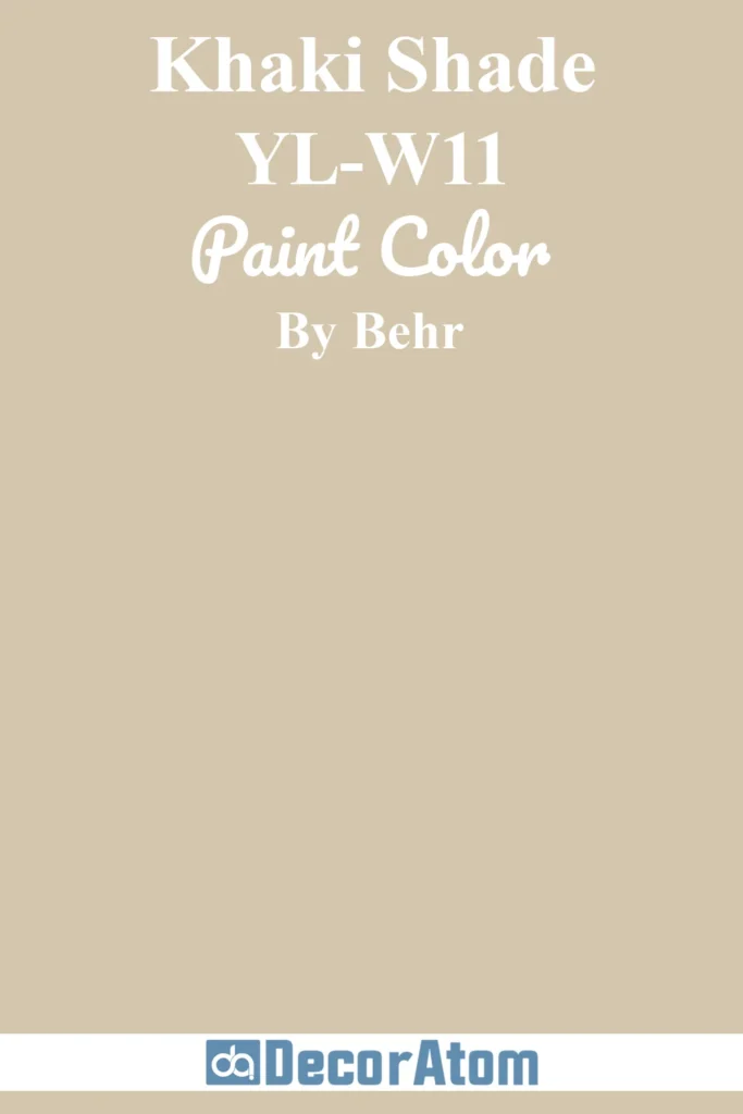 Khaki Shade