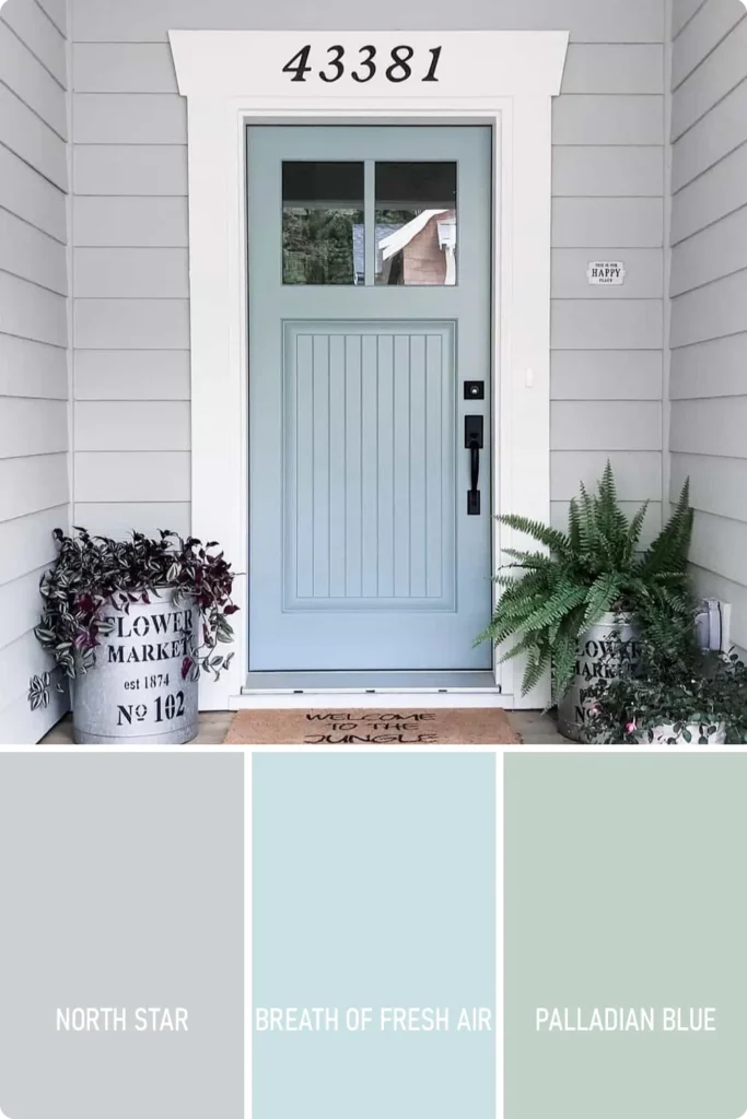 Light Blue Door