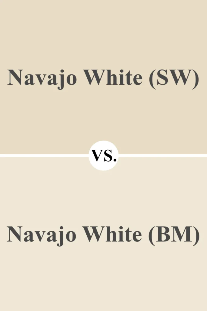 Navajo White VS Navajo White