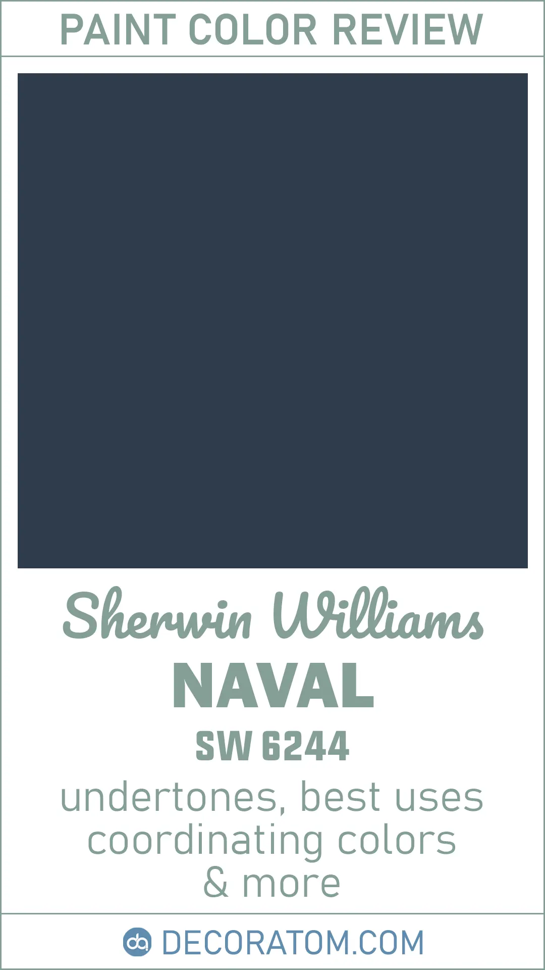 Naval SW 6244 by Sherwin Williams A Complete Color Review