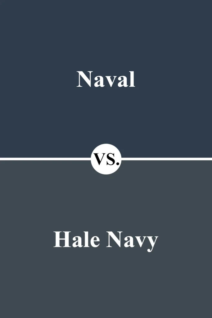 Naval vs. Hale Navy