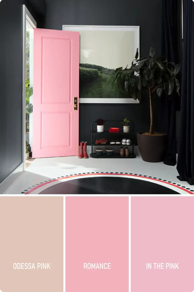 Pink Front Door