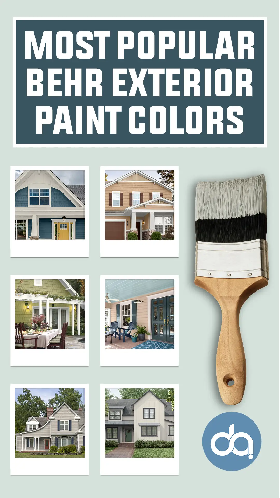 Popular Behr Exterior Paint Colors