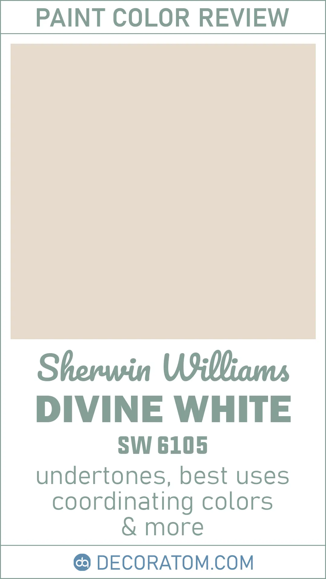 Sherwin-Williams Divine White SW 6105 Paint Color Review